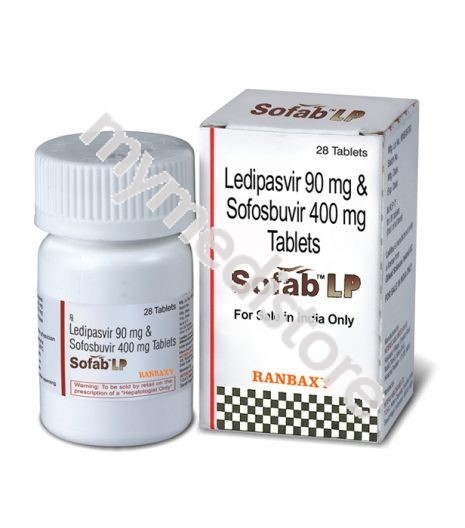 Ledipasvir 90mg and sofosbuvir 400mg