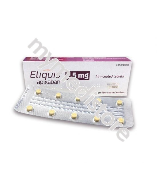 Eliquis 2.5 mg mymedistore