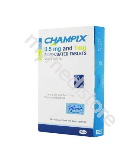 Champix 0.5 mg and 1 mg