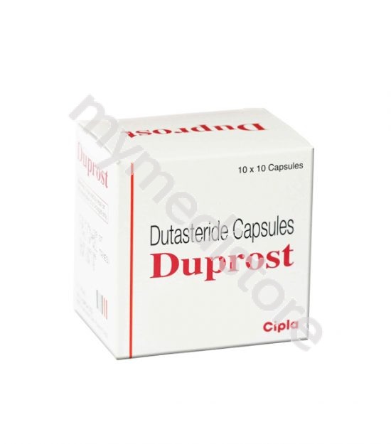 Duprost 0 5 mg zinc sulfate